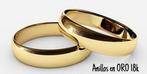 Anillo De Boda En Oro 18 K. (400 V)