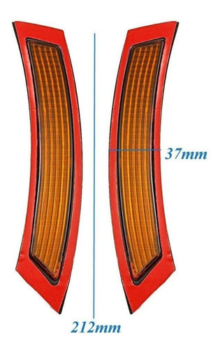 2pcs Para E92 E93 Serie 3 2dr 2007-2013, Amber Lente Frontal