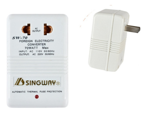 - Transformador Convertidor De Voltaje Elevador De 110v A