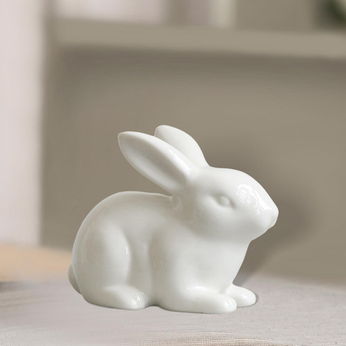 4 Adorable Conejito De Pascua Figuritas Estatua De Conejo