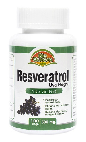 Resveratrol 500mg. 100cap.