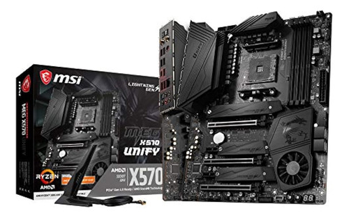 Msi Placa Base Meg X570 Unify (amd Am4, Ddr4, Pcie 4.0, Sata