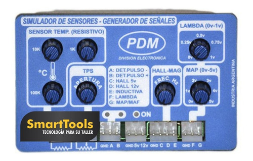 Imagen 2 de 3 de Simulador De Sensores Y Generador De Señales Pdm E17