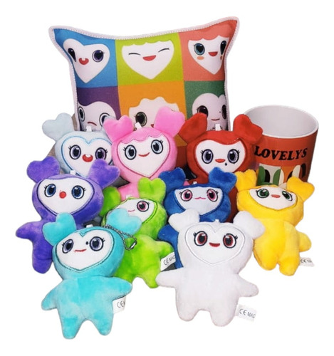 Llaveros Peluches Lovelys Twice K-pop Set 9 Unidades 