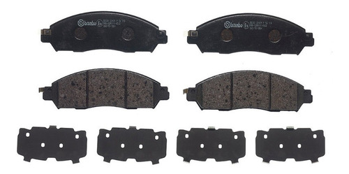 Brembo Balatas Np300 Base,le Gas 2016 Nissan Delantera