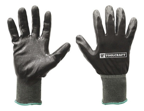 Guantes Nylon Recubierto Nitrilo Grandes Toolcraft Tc4288