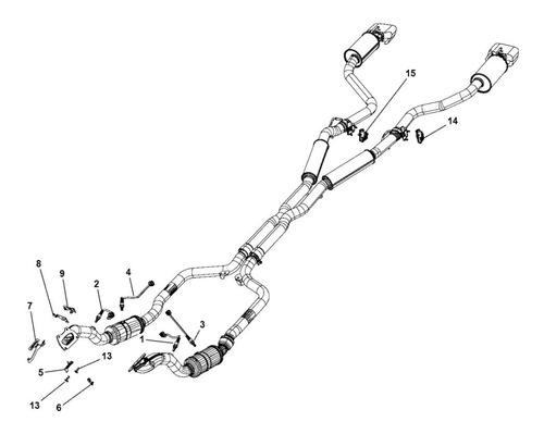 Imagen 3 de 6 de Sensor Oxigeno Mopar Original Ram 1500 2013-2019 3.6l,5.7l