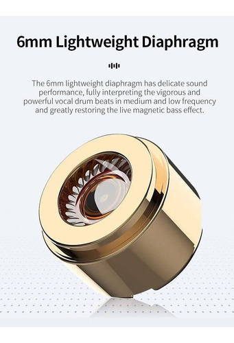 Imagen 4 de 8 de Blon Mini Extra Bass Earbuds In Ear Monitor Hifi 6 Mm D...