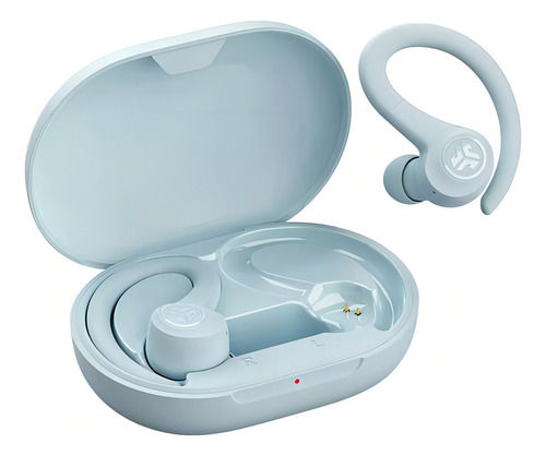 Audífonos True Wireless Con Bluetooth Sport Inalámbricos Color Celeste - Excelente (Reacondicionado)