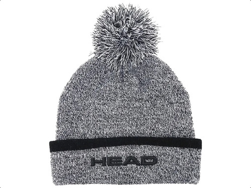 Gorro De Lana Tejido Hombre Mujer Invierno Marca Con Pompon