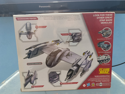 Figura Star Wars Nave Caza Magnaguard Hasbro (Usado)