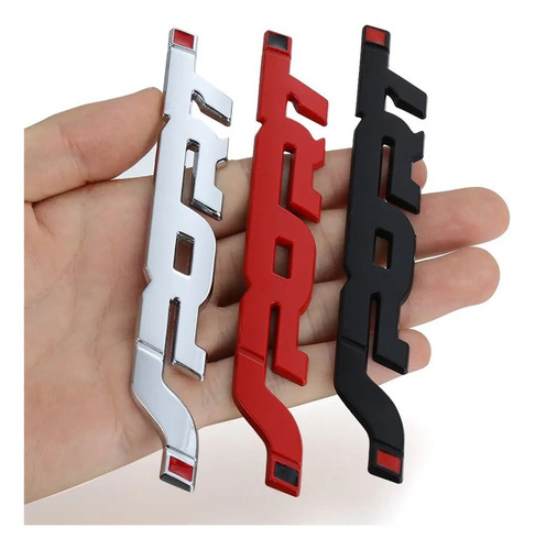 Cromadas Insignia Impermeable Emblema Accesorio Para
