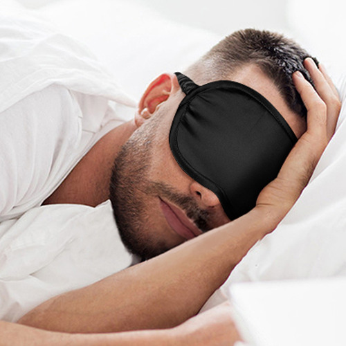 Antifaz Para Dormir Seda Morera Suave Ajustable Viajes Noche