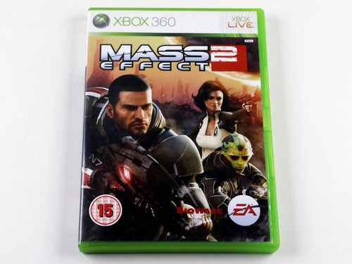 Mass Effect 2 Original Xbox 360 Pal - Também Roda Em Ntsc
