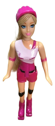 Mini Barbie Patinadora