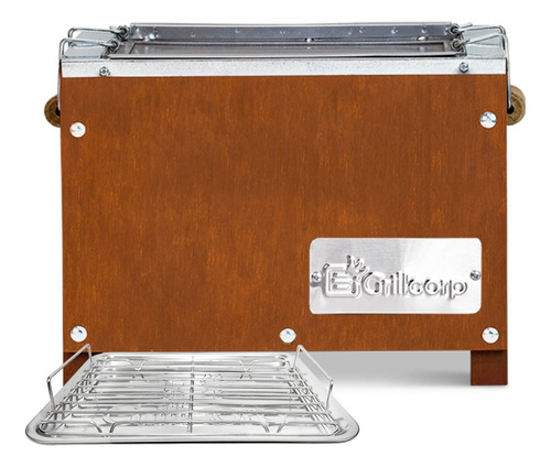 Caja China Mini - Grillcorp Color Caoba