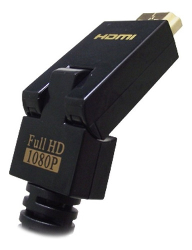 Cabo Hdmi 60cm Com Ethernet Conector Articulável - Discabos