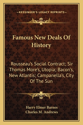 Libro Famous New Deals Of History: Rousseau's Social Cont...