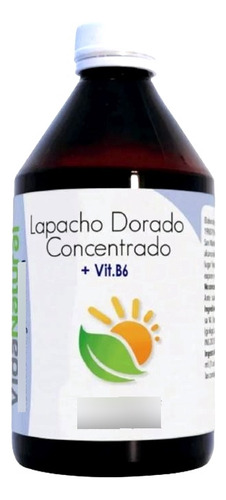 Lapacho Dorado Concentrado Líquido + Vitamina B 6 X 500 Ml 