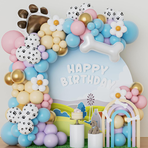 Kit De Arco De Guirnalda De Globos Con 148 Globos De Pata De