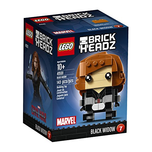 Kit De Construcción Lego Brickheadz Black Widow 41591