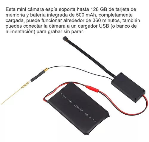 AHD Mini Cámara Espía Oculta 24 Horas Wifi Ip 1080p Hd - Droneros Santander