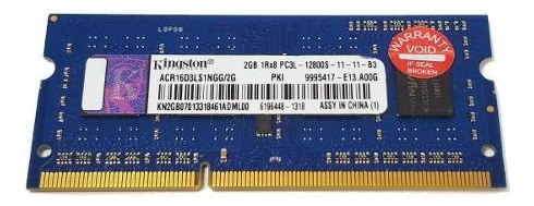 Memória RAM  2GB 1 Kingston ACR16D3LS1NGG/2G