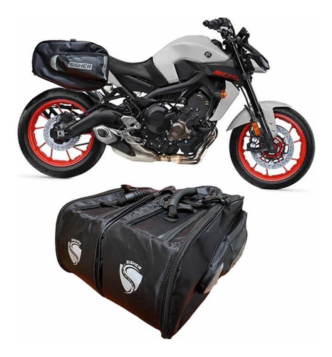Imagen 5 de 5 de Alforjas Rigidas Maletas Deportivas Universal Sisher 250 Ktm