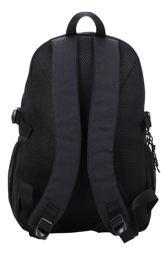 Mochila Porta Notebook 15.6 Urbana Camping Ejecutiva Escolar Color Negro Diseño De La Tela Liso