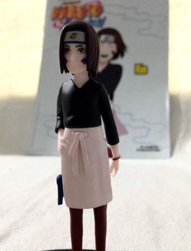 Coleção Naruto Shippuden Rin Nohara - Miniatura + Fascículo
