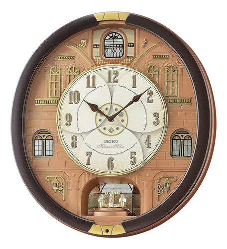 Reloj De Pared Musical Melodiespulgadamotion Brooklyn