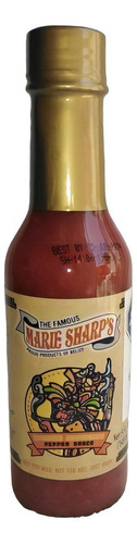 3 Salsas De Chile Habanero Marie Sharp's Ahumado  De 148ml