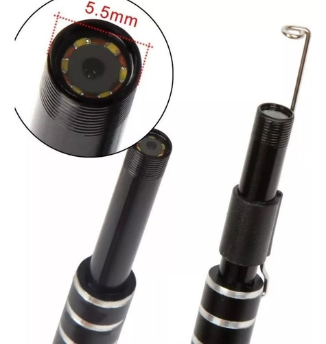 Endoscopio Usb 5m 7 Mm Cámara De Inspección Hd Tubo 5 En 1