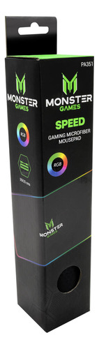 Pad Mouse Monster Pa351 Rgb 35x25