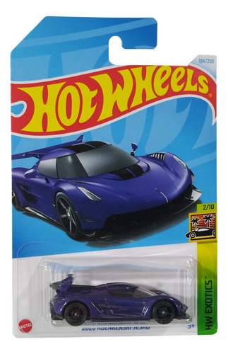 Hot Wheels 2020 Koenigsegg Jesko #184 Ed-2020 Hw-9 Azul Oscuro