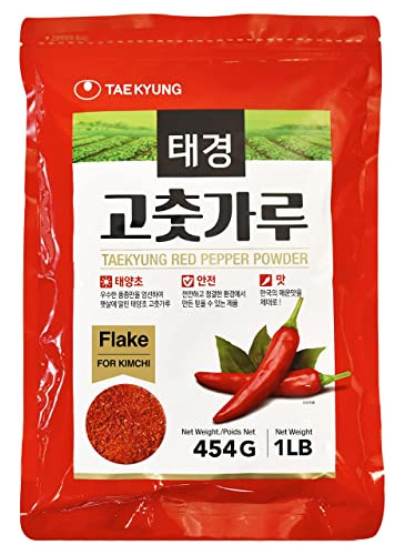 Polvo De Chile Coreano Nongshim Taekyung, Gochugaru, 1lb