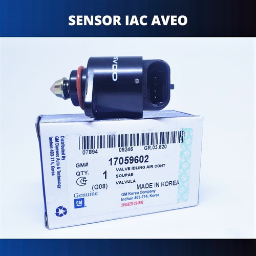 Valvula Iac Sensor De Minimo Aveo Corsa Original