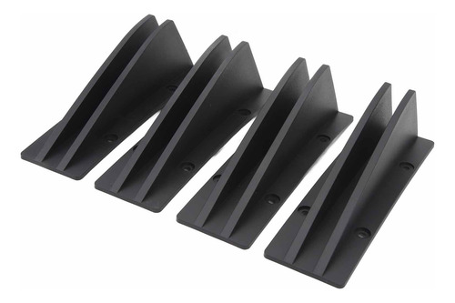 Difusor Para El Labio Inferior Trasero Del Coche, 4 Unidades