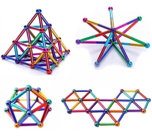 Q Neolube 126pcs 8mm Bola Juguete Cubo Mágico Rompecabezas
