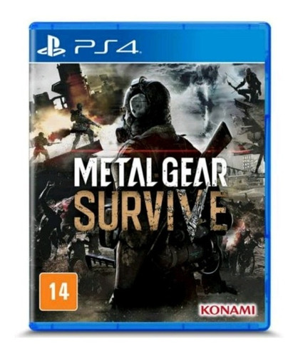 Metal Gear Survive Ps4 Mídia Física Novo Lacrado Ptbr