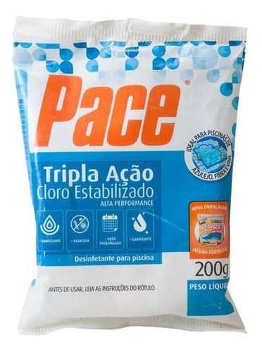 Cloro Pastilha Tripla Ação 200gr Hth