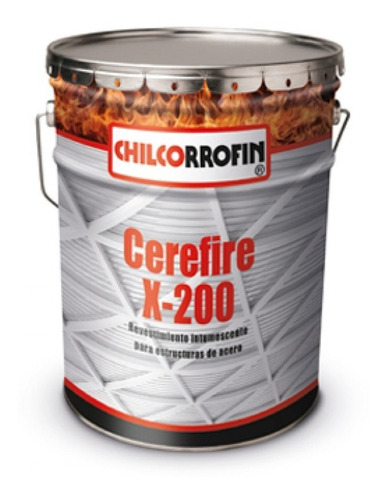 Cerefire X-200 Blanco Chilcorrofin 4 Gal Intumescente 