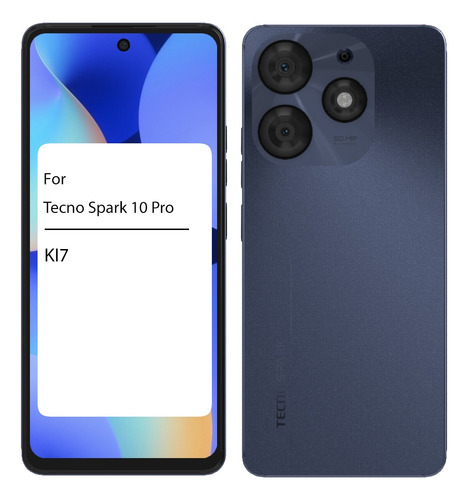 Pantalla Display Para Tecno Spark 10 Pro Ki7 Original+marco