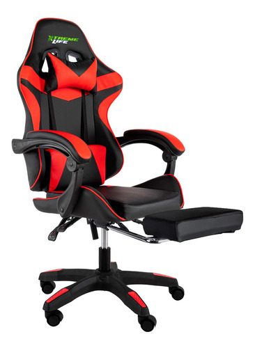 Silla Gamer De Escritorio Reclinable Ergonomica 360 Rosa Vinipiel