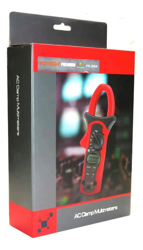 Pinza Amperimétrica Digital Pr-206a Prasek