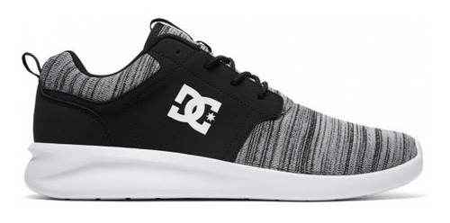 Imagen 2 de 7 de Zapatillas Dc Shoes Modelo Midway Negro Gris! Coleccion 19