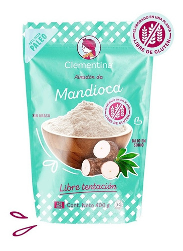 Imagen 1 de 4 de Fécula De Tapioca Sin Gluten (fécula De Mandioca O Yuca)