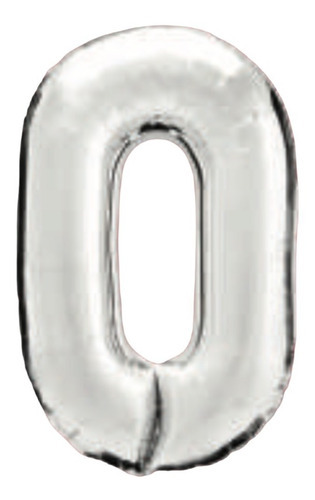 Balão Metalizado Números Letras 70 Cm Dourado Prata Rose Cor O prateado