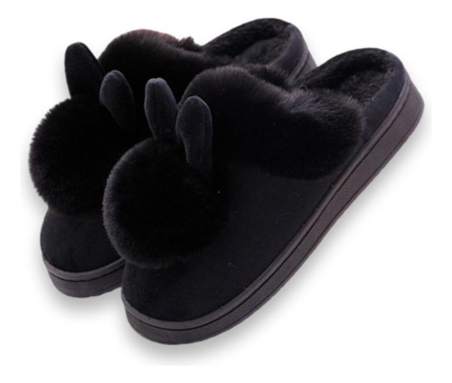 Pantufla Sandalia Conejo Calientita Comoda Acojinada Dama