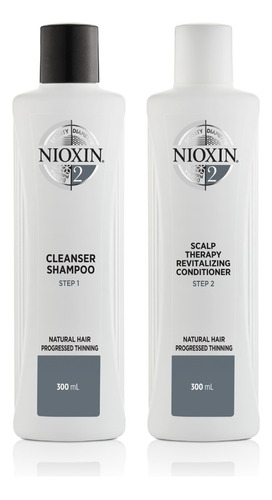Nioxin Duo Shampoo Y Acondicionador 300ml (sistema Varios)